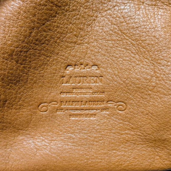 Ralph Lauren Tan Leather Tote Bag - Picture 15 of 16